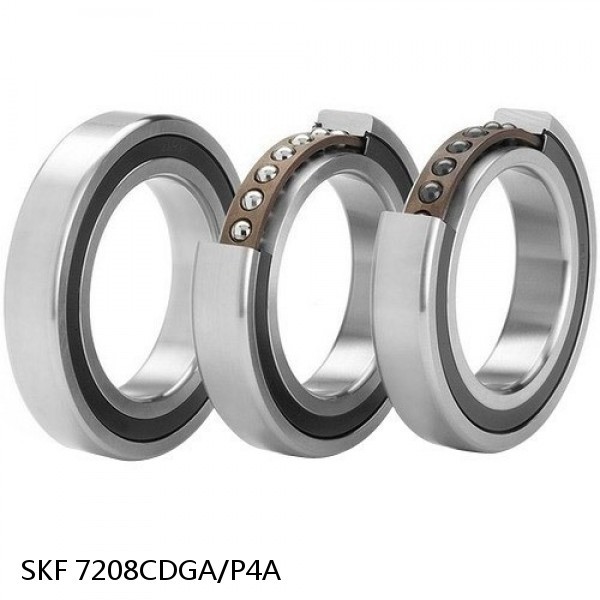 7208CDGA/P4A SKF Super Precision,Super Precision Bearings,Super Precision Angular Contact,7200 Series,15 Degree Contact Angle