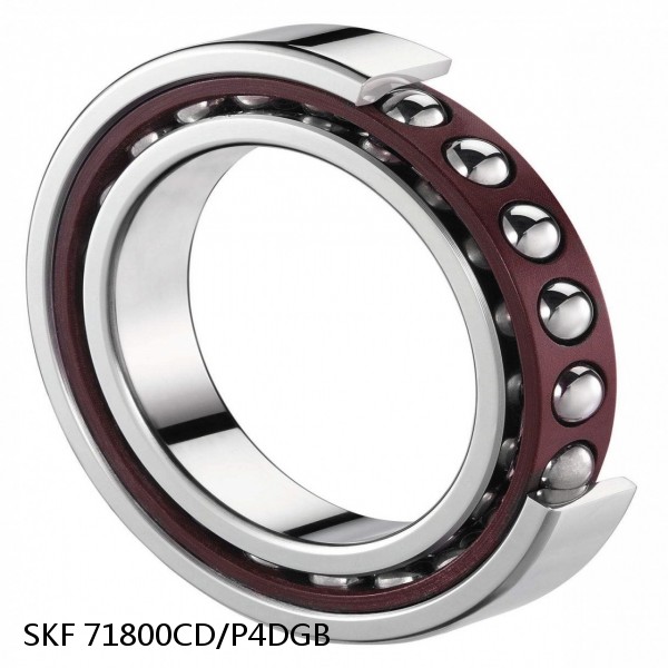 71800CD/P4DGB SKF Super Precision,Super Precision Bearings,Super Precision Angular Contact,71800 Series,15 Degree Contact Angle