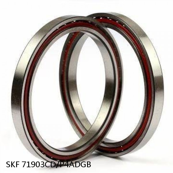 71903CD/P4ADGB SKF Super Precision,Super Precision Bearings,Super Precision Angular Contact,71900 Series,15 Degree Contact Angle
